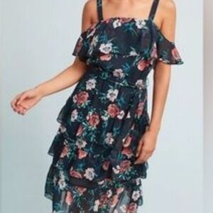 Floral Ruffle Dress